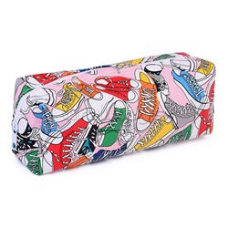 Пенал-косметичка Shoes, 19х7х4 см, на молнии, ПВХ, ассорти 6 дизайнов, ОПП-упаковка