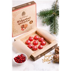 Кедровый грильяж с клюквой / 120 г / ТМ Сибирский кедр