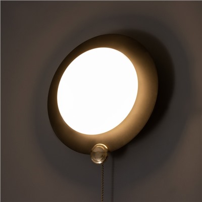 Бра «Планета» LED 3000К-6000К черный 23.5×23.5×12 см