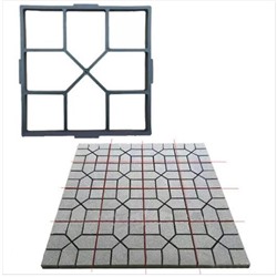 Форма для изготовления дорожек «Чёрная» 40×40×4 см