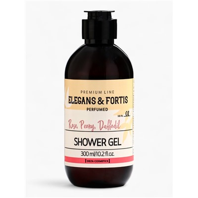 Подарочный набор женский VEGAN.Love.Studio, гель для душа, спрей для тела, парфюмированный, роза, пион, нарцисс