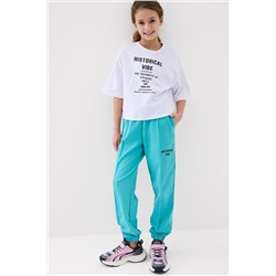 Фуфайка трикотажная для девочек (футболка) PLAYTODAY, 1240616