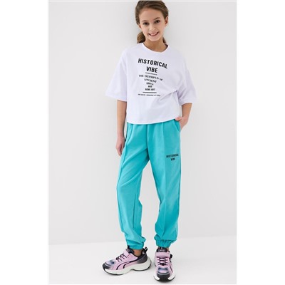 Фуфайка трикотажная для девочек (футболка) PLAYTODAY, 1240616