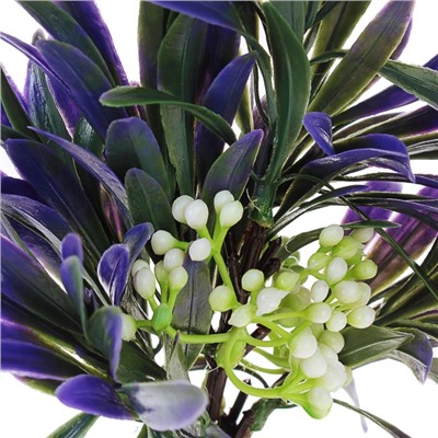 Растение искусственное аквариумное, 14.5×13×13 см