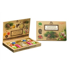 "Кедровая коллекция" шоколадные конфеты Ассорти / коробка / 120 гр / ТМ Территория Тайги