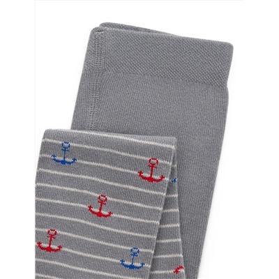 Omsa Колготки OMSA kids Collant 13P62-2 с рисунком (якорь на полосках)