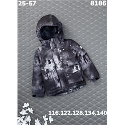 Куртка 8186 серый