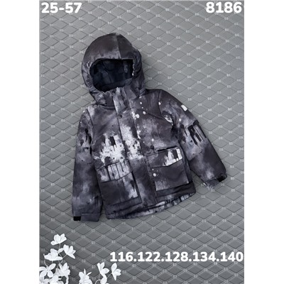 Куртка 8186 серый