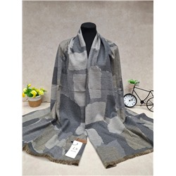 Мягкий двухсторонний палантин из кашемира мультицвет