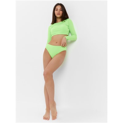 Купальник раздельный с косынкой женский MINAKU, размер 42, зелёный