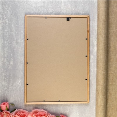 Фоторамка для фото 30×42 см Samoa, сосна, (пластиковый экран), орех