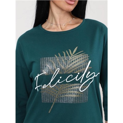 Футболка "Хоста" (Изумрудный)