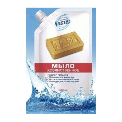 Мистер Чистер Мыло жидкое хозяйственное 1 л