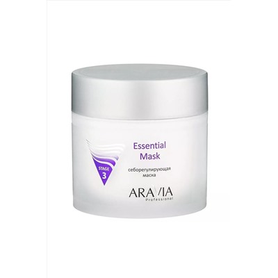 Aravia Маска для лица себорегулирующая / Essential Mask 300 мл KRISTALLER, 1108269