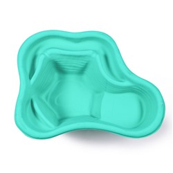 УЦЕНКА Пруд садовый пластиковый, 150 л, зелёный