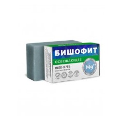 Мыло-скраб Освежающее с Бишофитом и спирулиной