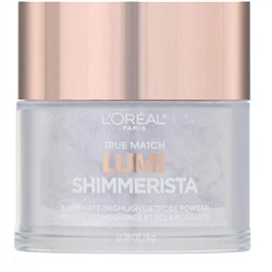 L'Oreal, Пудра-хайлайтер True Match Lumi Shimmerista, оттенок 505 «Лунный свет», 8 г