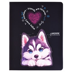 Дневник 1-11 кл. "Cute Husky" 48 листов, белая бумага 80 г/м², печать в 1 краску, твердая обложка