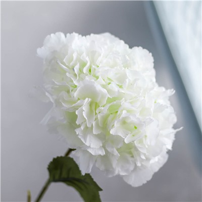 Цветок искусственный Гортензия 85 см d 25 см белая / A34 /уп 100/400/