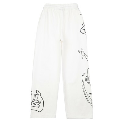 Брюки текстильные джинсовые для девочек