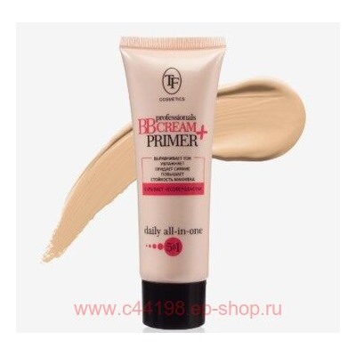 Triumph BBCream+Primer для лица увлажняющий 5 в 1 тон 01 светлый 20 мл