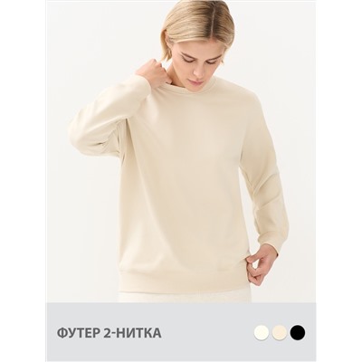 Omsa Свитшот OmD 1912С Свитшот жен. свобод/кроя, CO+EL