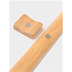 Ложка для обуви с магнитным держателем, дерево лотос, 55×4.1×1 см