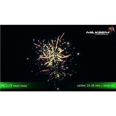 Фейерверк МС119 Happy Year (1", 1,2" х 60)