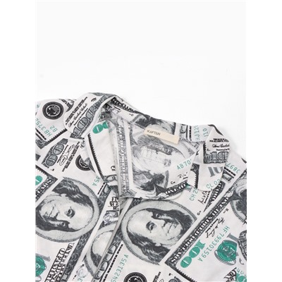 Пижама женская (рубашки, брюки) KAFTAN «Баксы», размер 44-46, зелёная