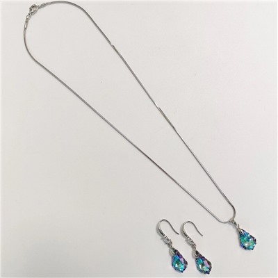 Комплект с кристаллами Swarovski