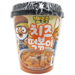 Рисовые палочки Токпокки со вкусом сыра Pororo Grunamu, Корея, 110 г Акция