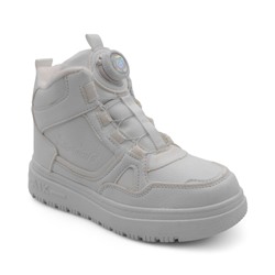 Кроссовки зимние на меху А7186-18 белые п/п