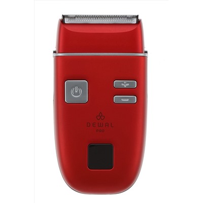 Dewal Шейвер для проработки контуров и бороды / Blade Red 03-417, красный KRISTALLER, 1127112