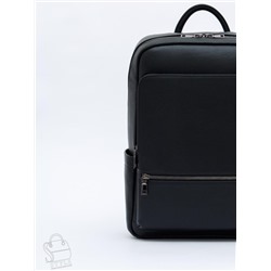 Рюкзак мужской кожаный 134119-161H black Heanbag в Новосибирске