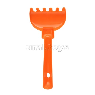 Набор №348: песочная мельница №2 с основанием ситечко среднее №2, ведро среднее с наклейкой, совок №2, грабельки №2, формочки (черепаха + морской конёк)