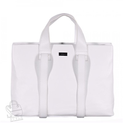Сумка женская кожаная 98082 white Velina Fabbiano-Safenta/30