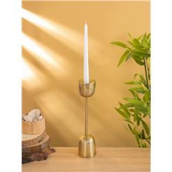 Подсвечник «Факел», 31 см, алюминий, золото