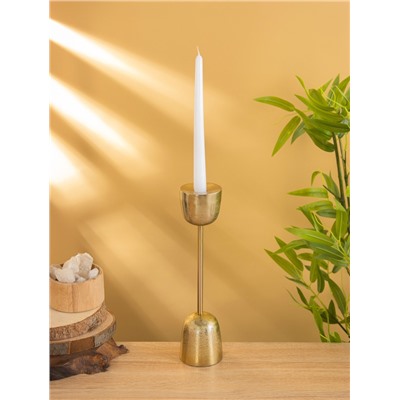 Подсвечник «Факел», 31 см, алюминий, золото