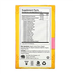 Yogi Tea, Immune Support с эхинацеей, без кофеина, 16 чайных пакетиков, 24 г (85 унций)