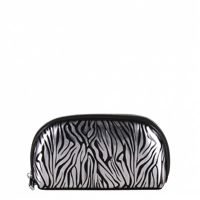 Косметичка 7100-3 black silver Velina Fabbiano-Safenta