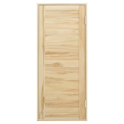 Дверь для бани и сауны «Эконом», 170×70 см, шпунтованная доска