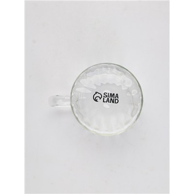 Кружка новогодняя стеклянная «Новогодних чудес», 650 мл