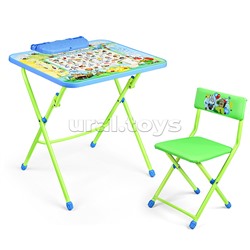 Комплект "Веселая азбука (стол+пенал+стул мягк.)