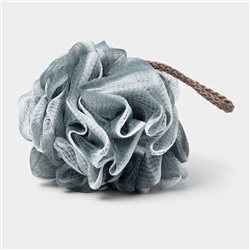 Мочалка для тела Доляна «Градиент», 40 г, серая