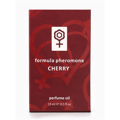 Парфюмерное масло женское с феромонами Formula Pheromone Cherry, 15 мл (по мотивам Cherry In The Air (Escada)