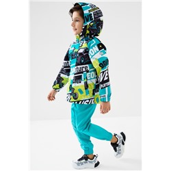 Куртка текстильная с полиуретановым покрытием для мальчиков (ветровка) PLAYTODAY, 1240304