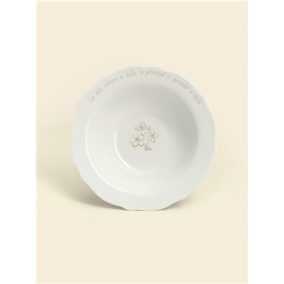 Салатник SL Home «Аманде», 290 мл, d=17 см, фарфор, белый