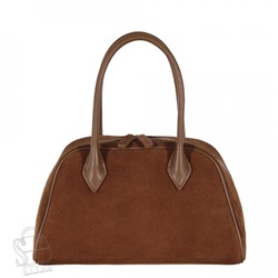 Сумка женская кожаная 88018AA brown Polina&Eiterou