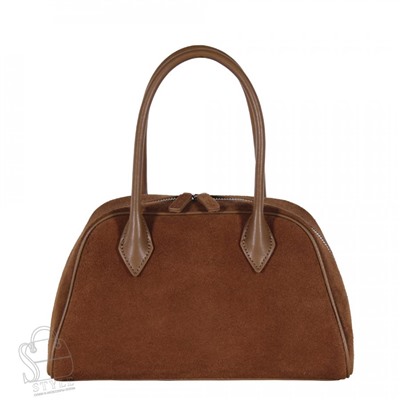 Сумка женская кожаная 88018AA brown Polina&Eiterou