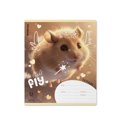 Тетрадь  12л клетка "Пушистик" 63248 ErichKrause